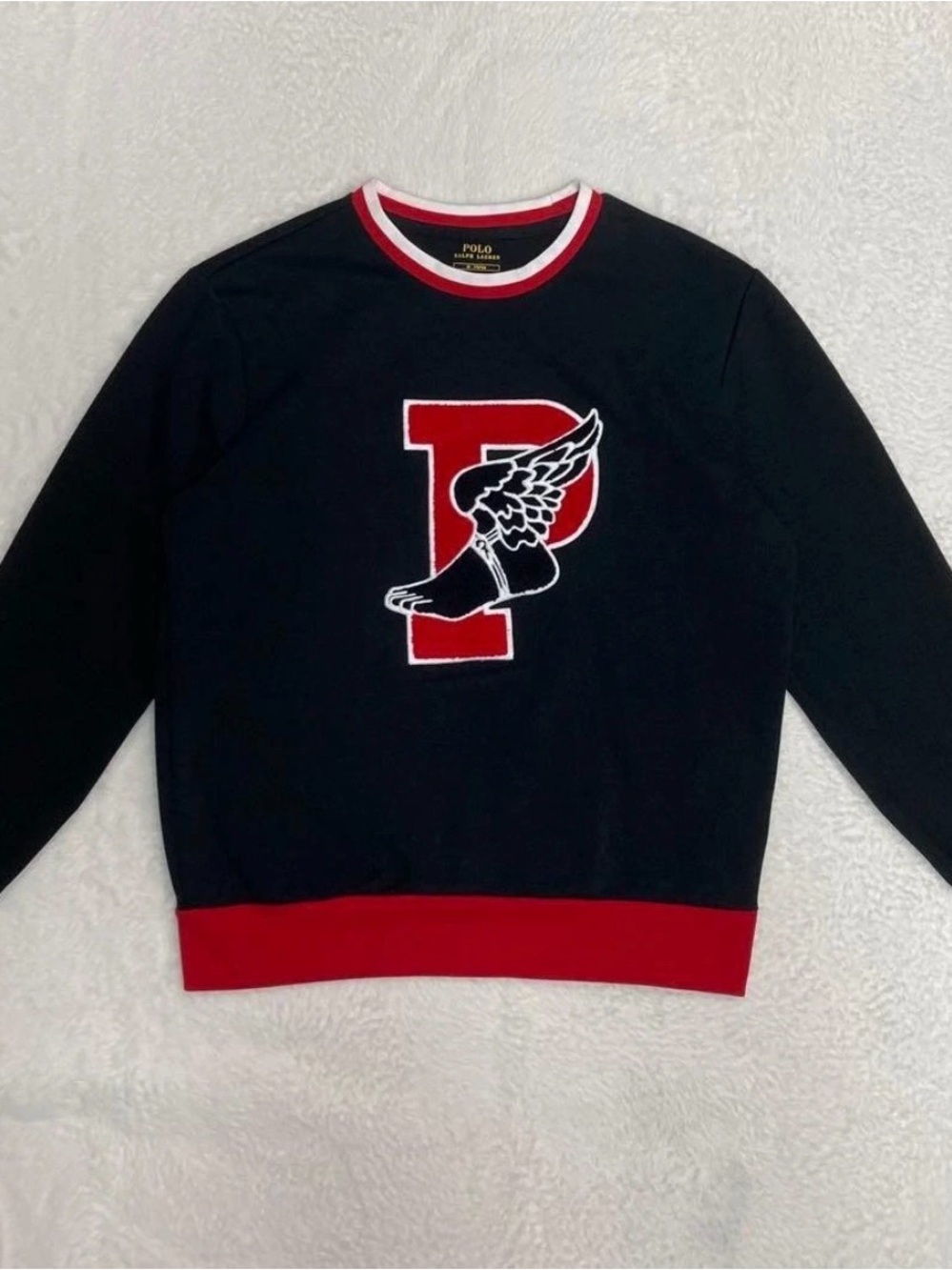 Polo Ralph Lauren P-wing Stadium 1992 Crewneck Sweatshirt Men's Size XL